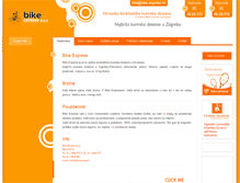 Tablet Screenshot of bike-express.hr